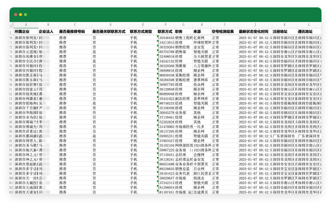 建筑行业企业名单