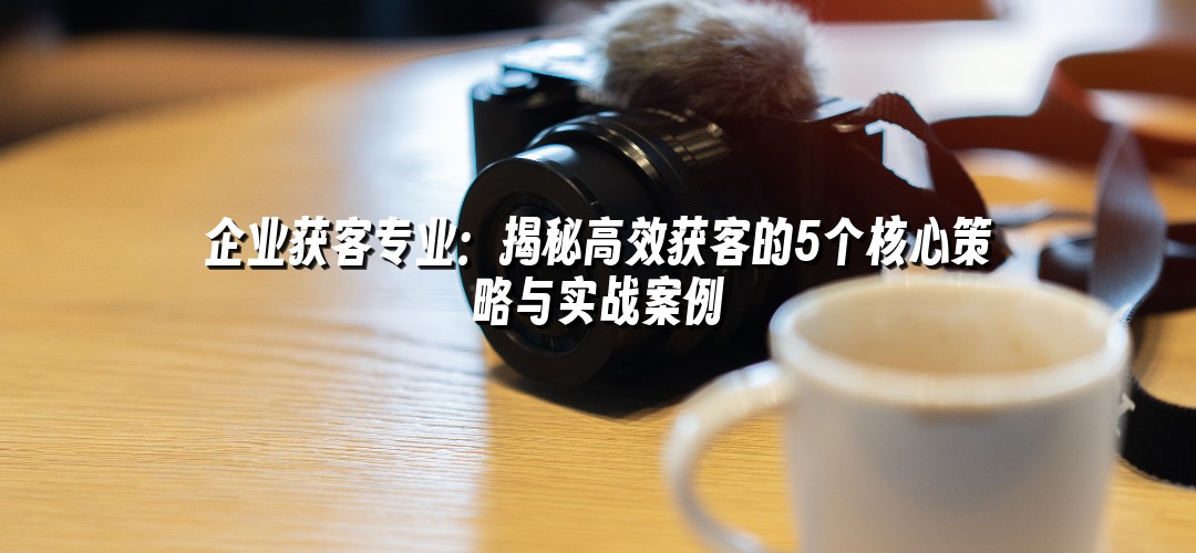 企业获客专业：揭秘高效获客的5个核心策略与实战案例