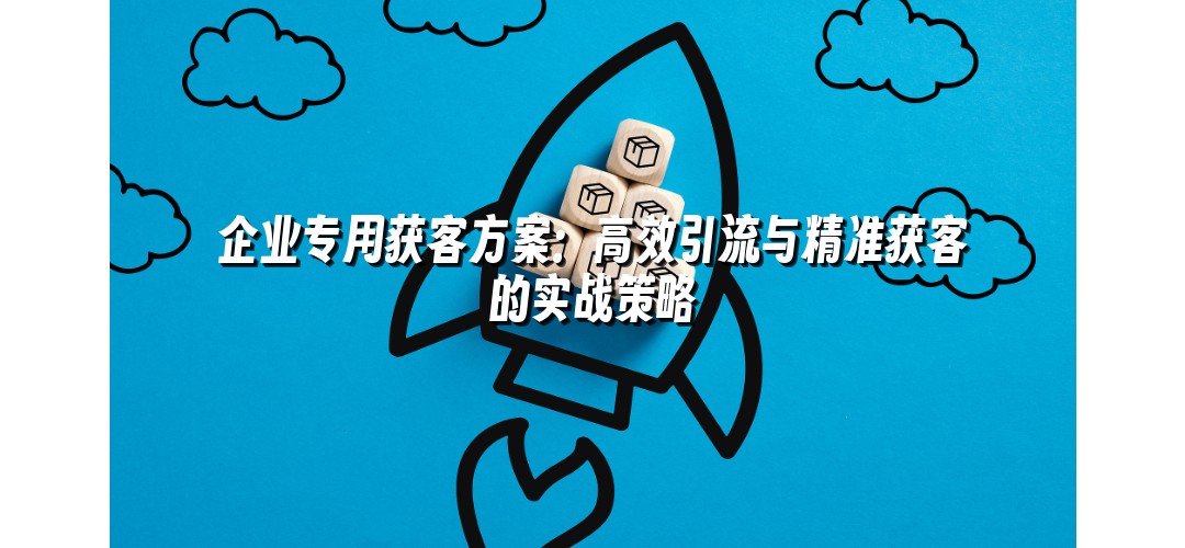 企业专用获客方案：高效引流与精准获客的实战策略