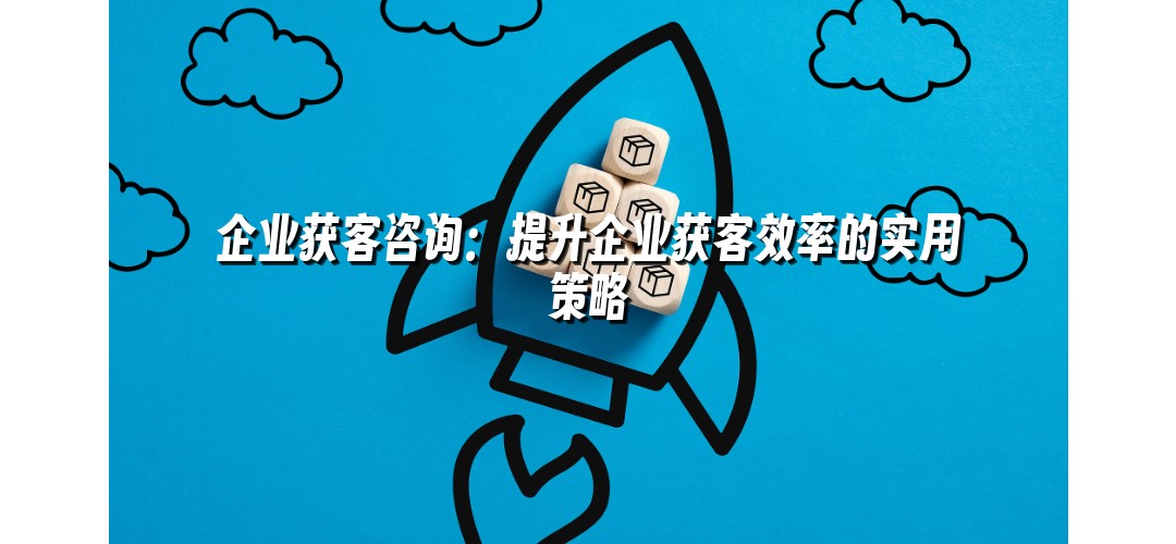 企业获客咨询：提升企业获客效率的实用策略