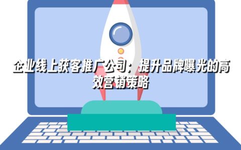 企业线上获客推广公司:提升品牌曝光的高效营销策略 企业线上获客推广公司:提升品牌曝光的高效营销策略