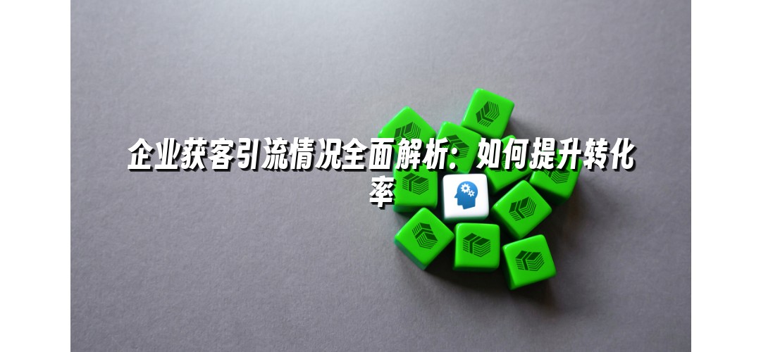 企业获客引流情况全面解析：如何提升转化率