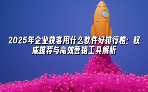 2025年企业获客用什么软件好排行榜：权威推荐与高效营销工具解析