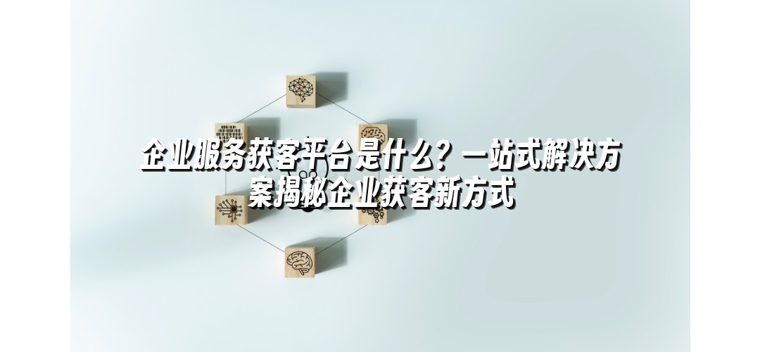 企业服务获客平台是什么？一站式解决方案揭秘企业获客新方式