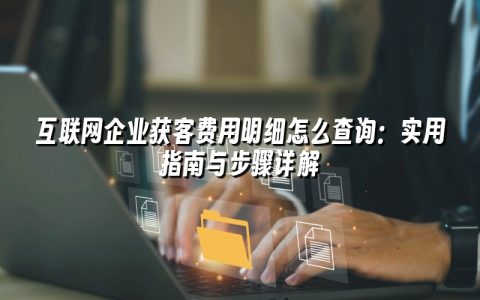互联网企业获客费用明细怎么查询:实用指南与步骤详解 互联网企业获客费用明细怎么查询:实用指南与步骤详解