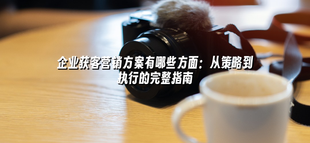 企业获客营销方案有哪些方面：从策略到执行的完整指南