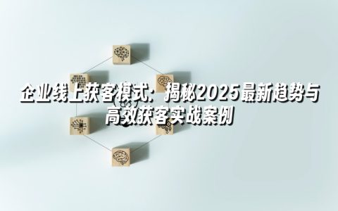 企业线上获客模式：揭秘2025最新趋势与高效获客实战案例